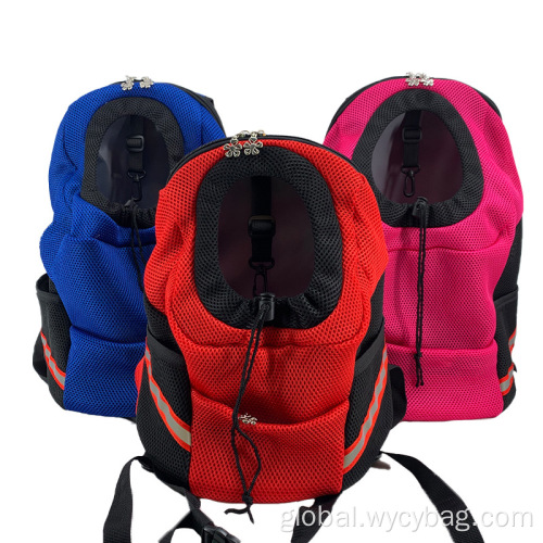 Sided Mesh Oxford Cat Dog Travel Carrier Backpacks